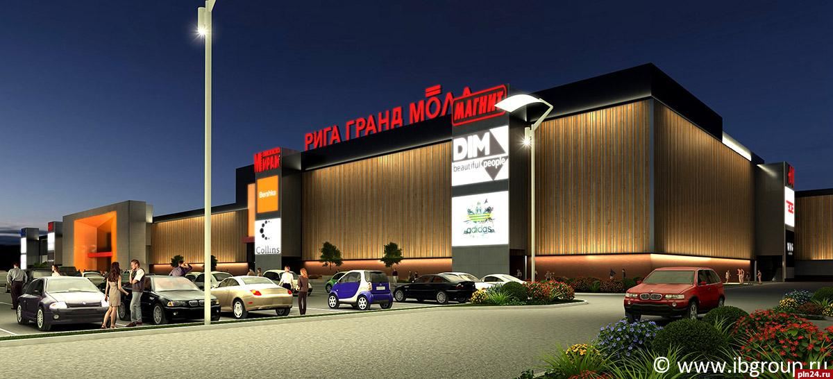 Девелопера торгового центра «Рига Гранд Молл» в Пскове признали банкротом