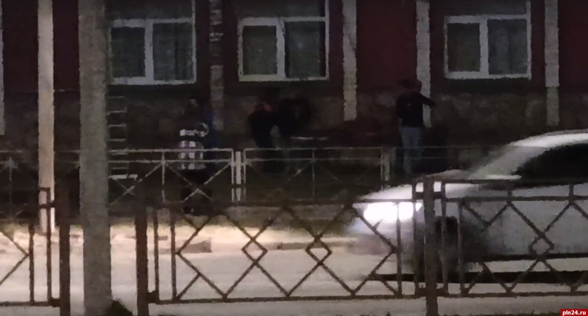 Стали известны подробности инцидента с падением человека на крышу библиотеки в Пскове
