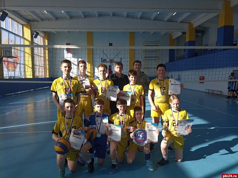 Международный турнир по волейболу прошел в Пскове