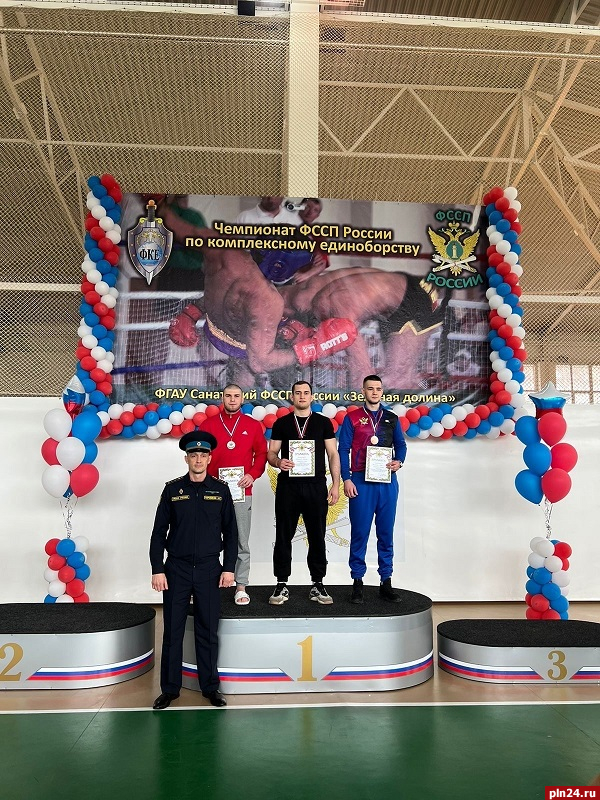 Великолучанин Руслан Шамилов победил на чемпионате ФССП России по комплексному единоборству