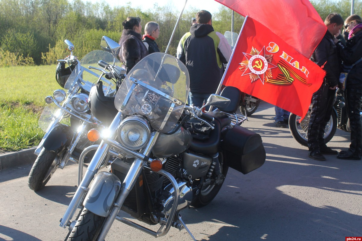 Традиционный мотопробег состоится в Псковской области в День Победы