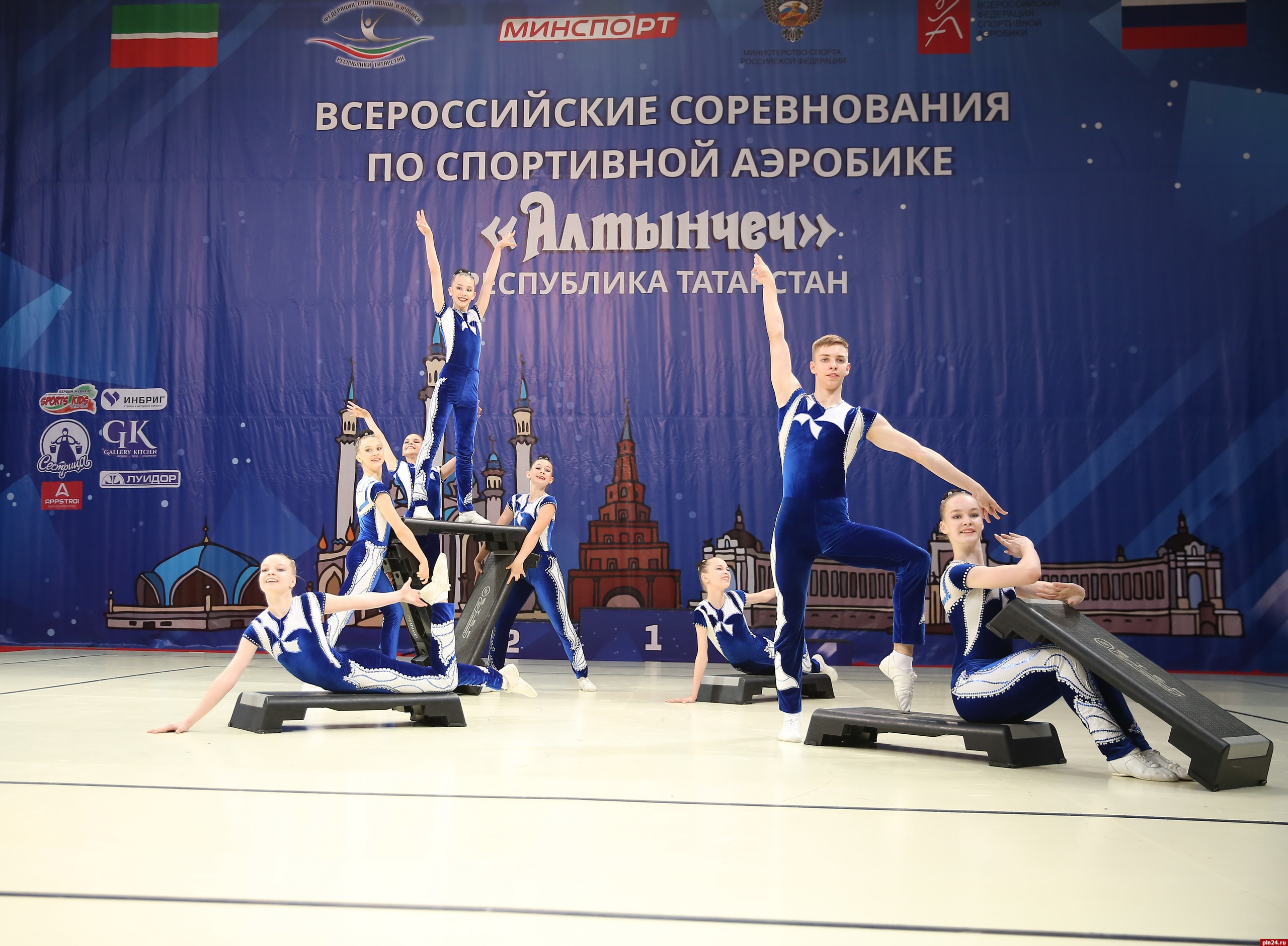 Псковички получили бронзовые медали на всероссийских соревнованиях по спортивной аэробике
