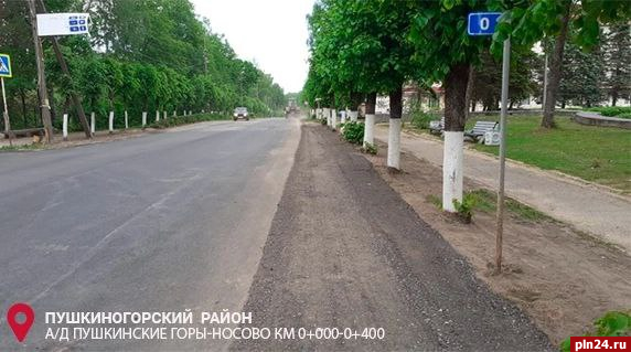 Псковавтодор заявил о завершении ремонта ряда автодорог