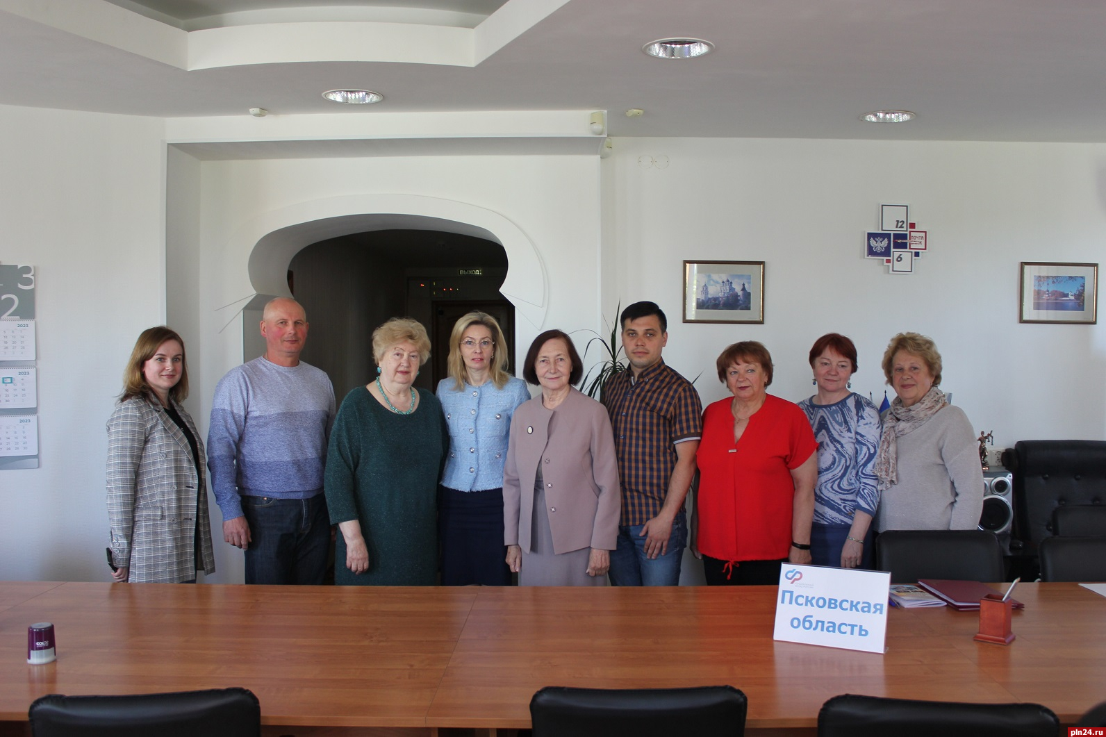 В псковском отделении СФР обсудили совместные проекты с «Молодежным центром»