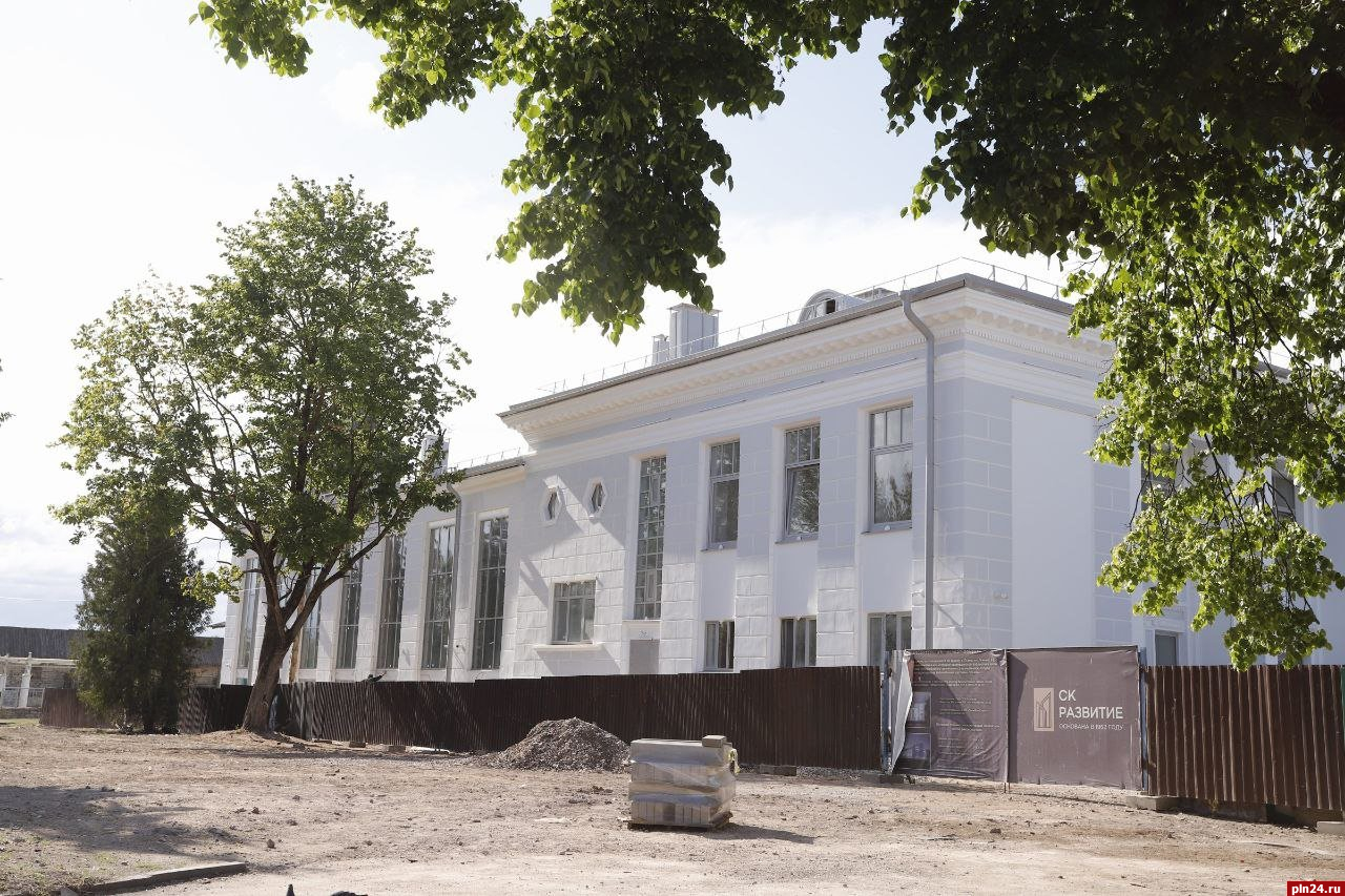 250 млн рублей требуется для полного завершения работ по созданию библиотеки в центре Пскова