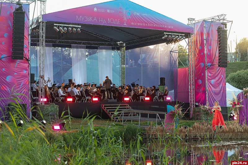 Фестиваль «Музыка на воде» состоится в Пскове четвертый раз