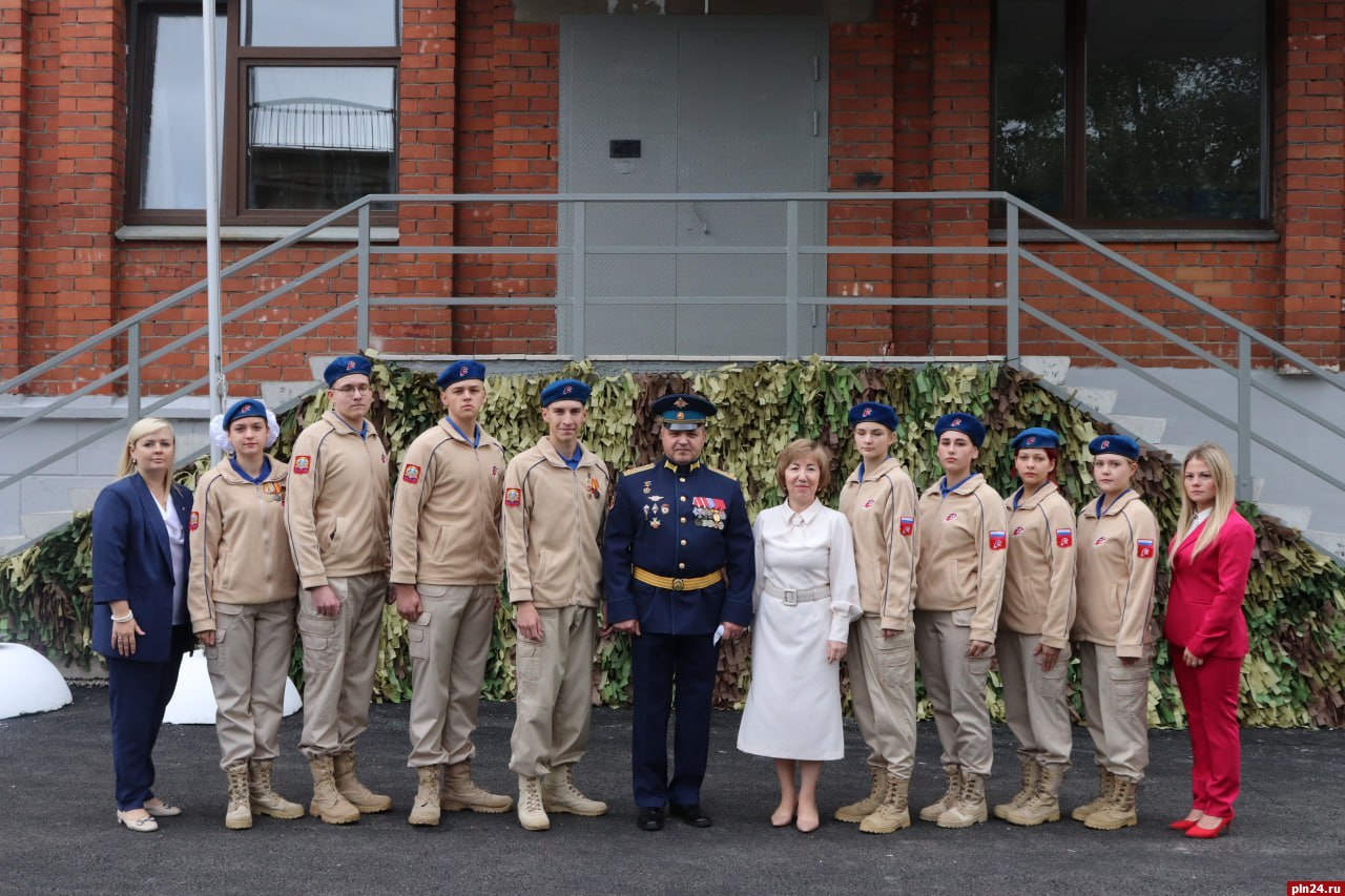 Военно-учебный центр открылся в Пскове