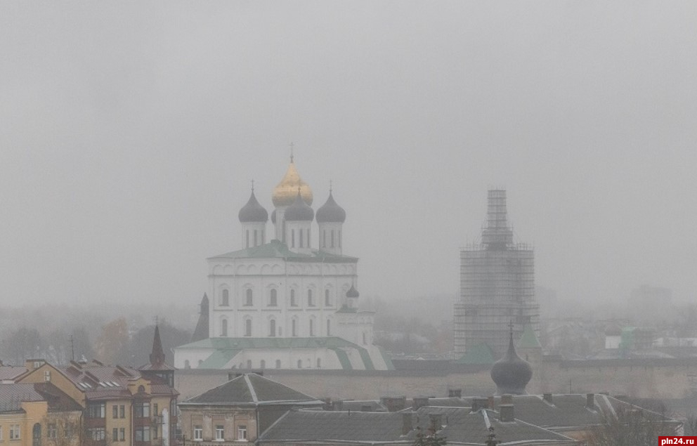 Туман опустится ночью на Псковскую область