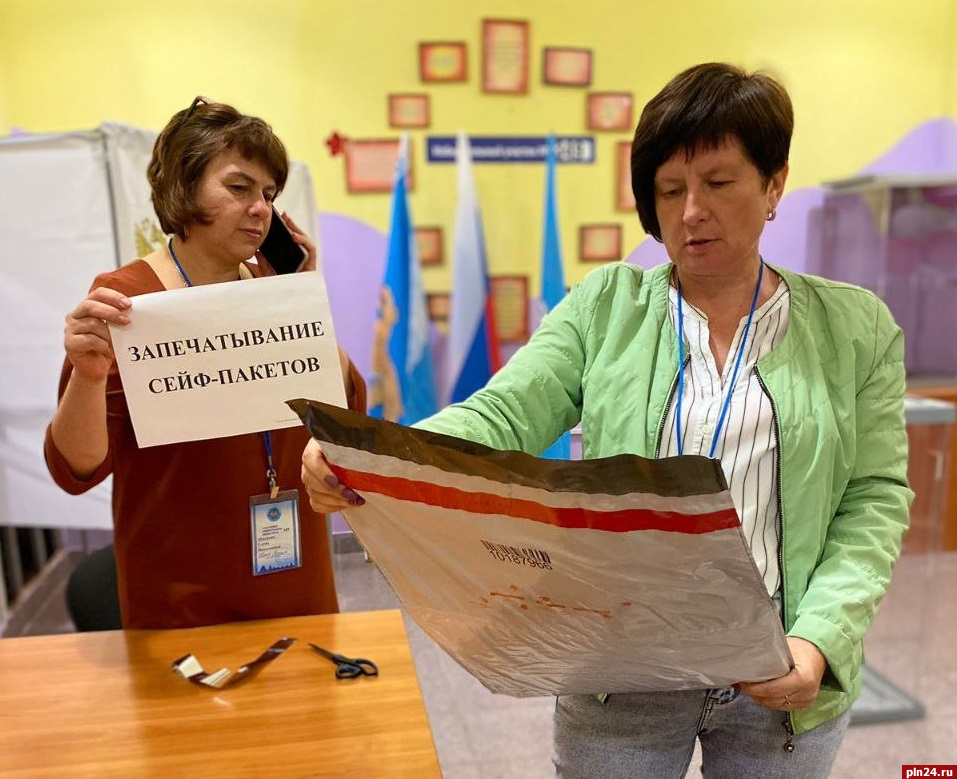 Явка на выборах губернатора Псковской области 9 сентября приблизилась к 20%