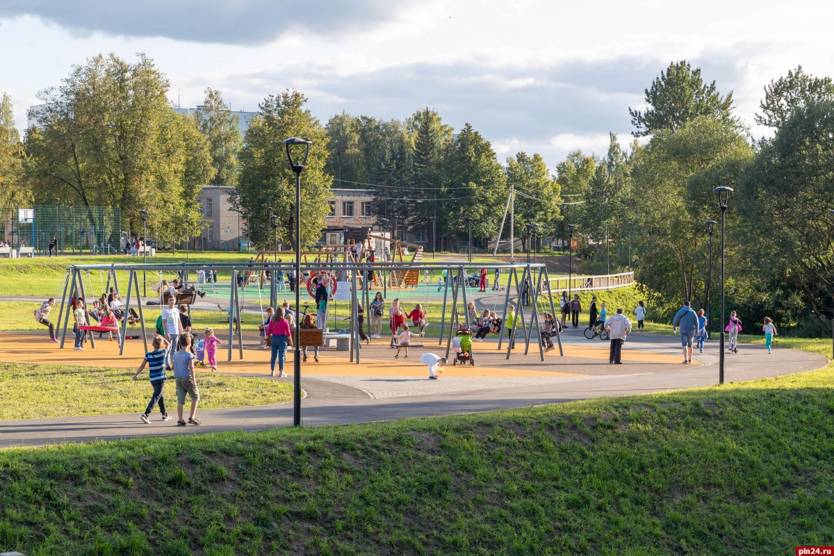 детский парк в пскове