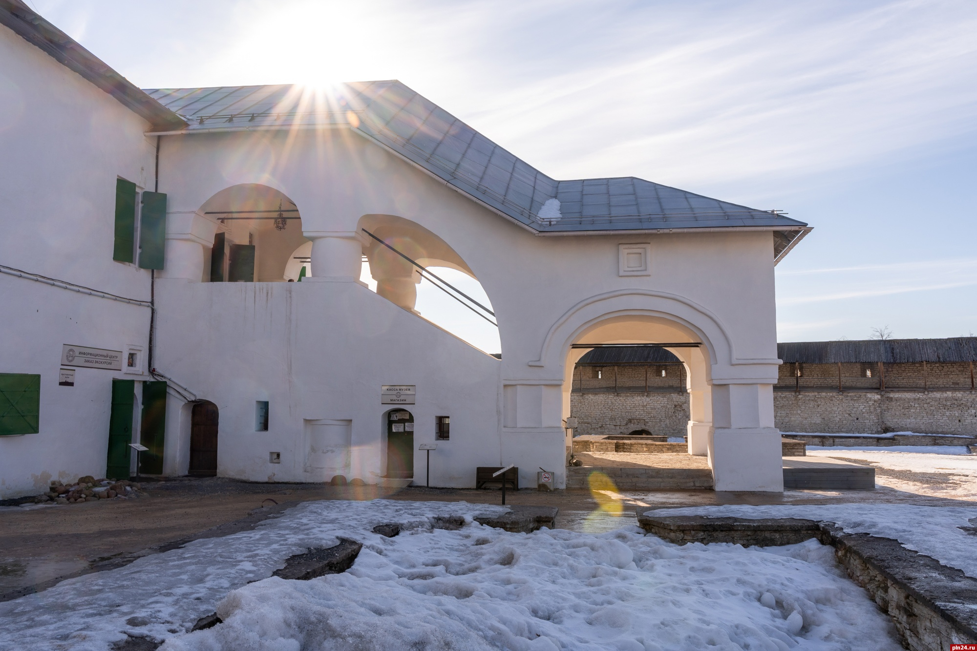 Режим работы объектов Псковского музея-заповедника изменится 18-19 ноября