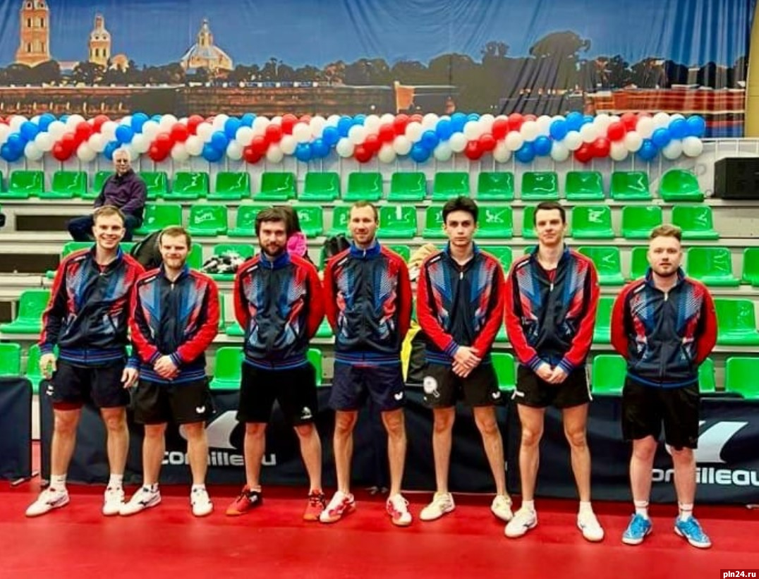 Псковичи победили в очередном туре Открытого клубного чемпионата Петербурга по настольному теннису