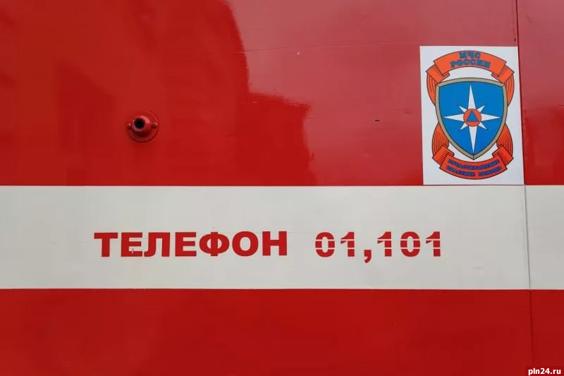 Шесть жилых домов горели в Псковской области 8 января