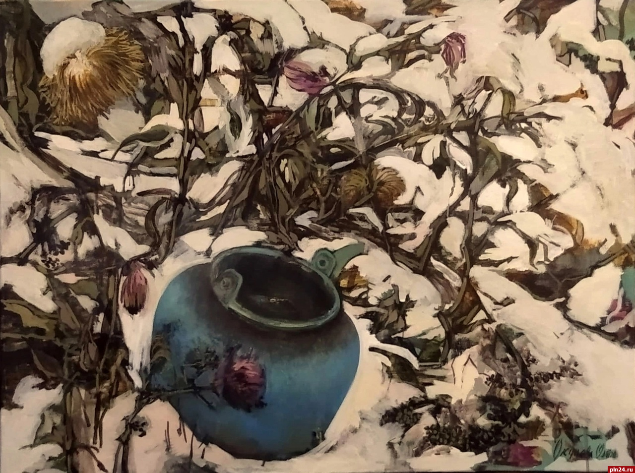 Выставка живописи «Мой заброшенный сад» откроется в Пскове