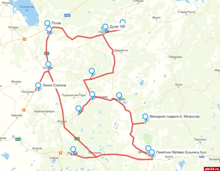 Патриотический маршрут памяти Александра Матросова разработали в Псковской области