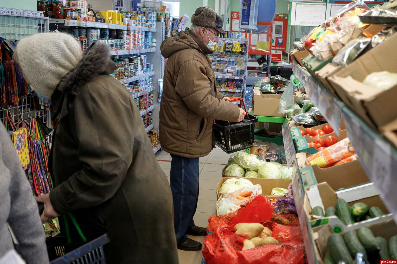Потребительские цены на товары и услуги в Псковской области выросли на 6%