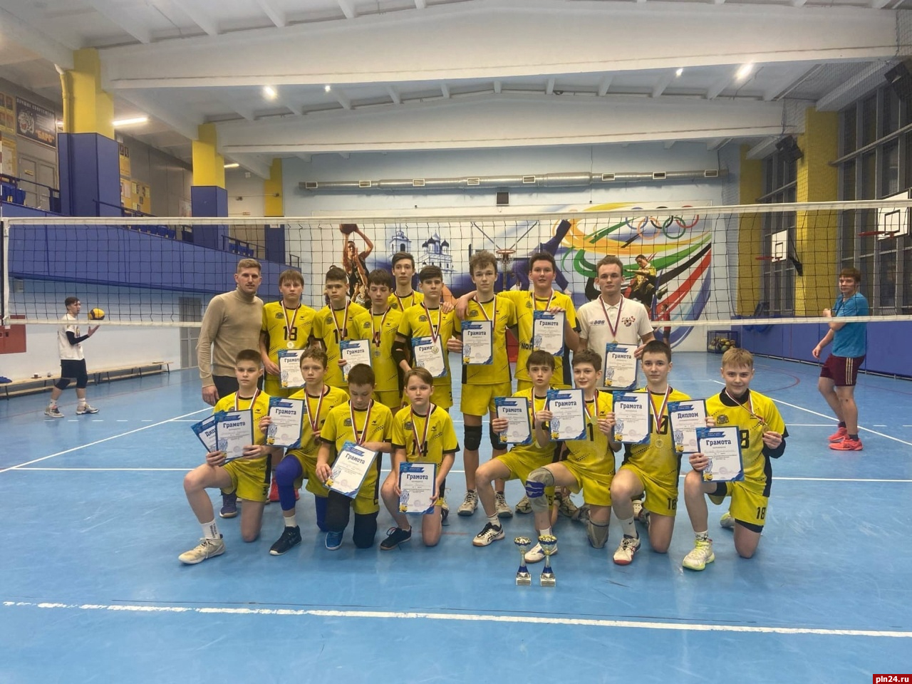 Воспитанники псковской «Бригантины» представят область на первенстве СЗФО по волейболу