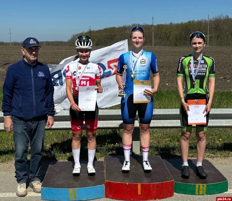 Студентка из Великих Лук заняла первое место на Кубке России по велоспорту