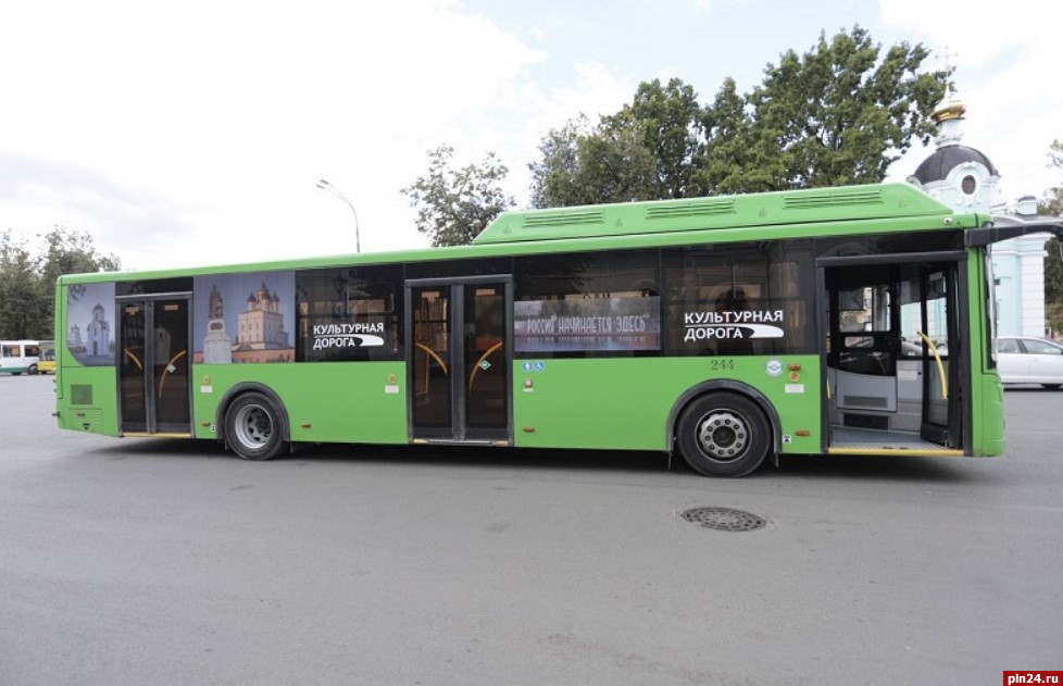 Автобусы маршрутов №16 и №22 в Пскове временно перестанут заезжать на четыре остановки
