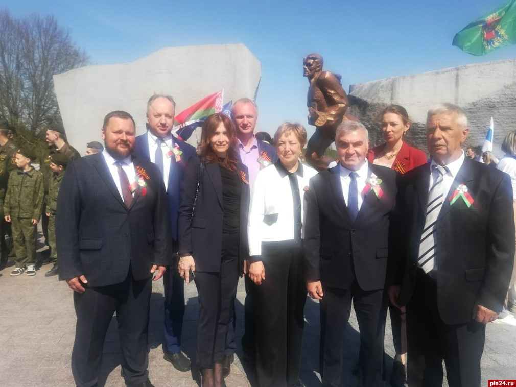 Псковская делегация участвует в праздновании 80-летия партизанской операции в Белоруссии