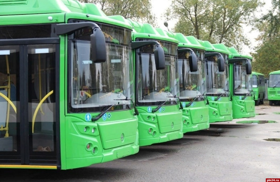 График движения автобусов изменился в Пскове