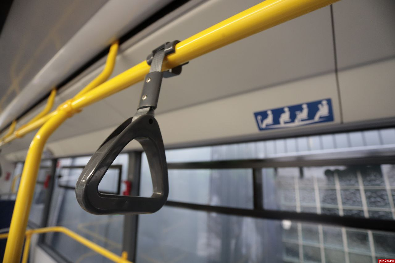 Схема движения автобусов изменится в Пскове 31 мая