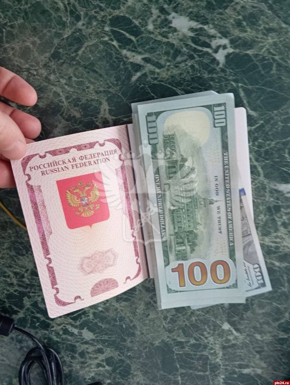 Псковские таможенники задержали мужчину, предложившего взятку за вывоз валюты