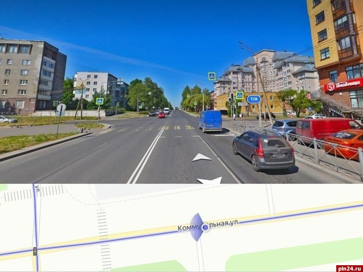 Отдельную фазу для пешеходов планируют выделить на пересечении улиц Коммунальной и Народной