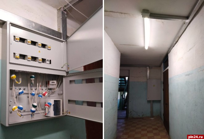 Систему электроснабжения капитально отремонтировали в многоквартирном доме в Печорах