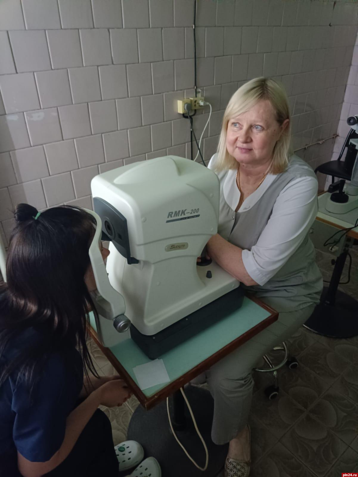 Новый врач-офтальмолог работает в Себежской районной больнице