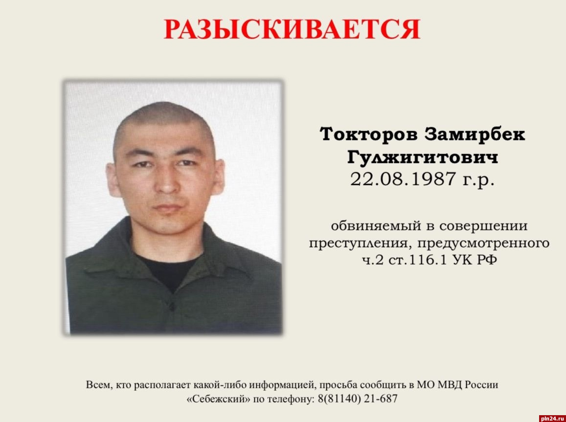 Подозреваемых в преступлениях мужчин разыскивают в Псковской области