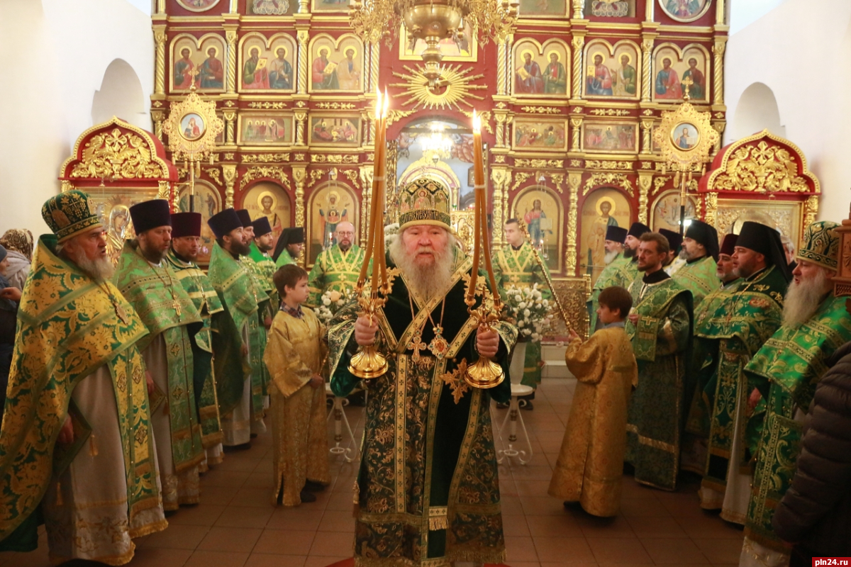 Николай Козловский поблагодарил епископа Великолукского и Невельского Сергея за преданность вере и Церкви