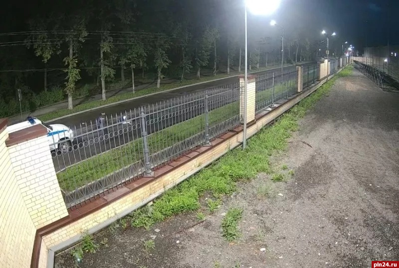 В Пскове исправили разметку после наезда автомашины ППС на пешехода