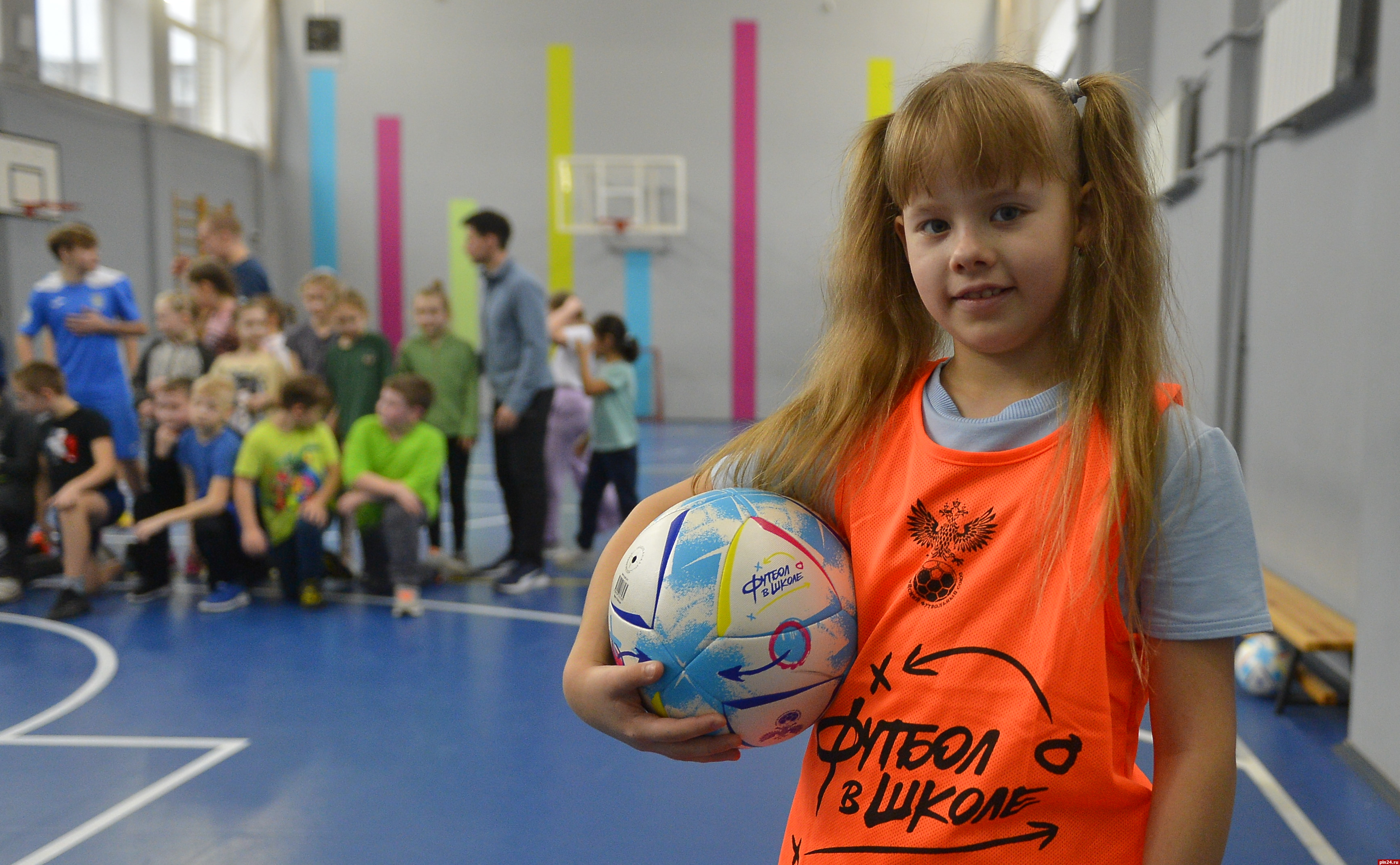 С нового учебного года к проекту «Футбол в школе» присоединятся восемь школ Псковской области