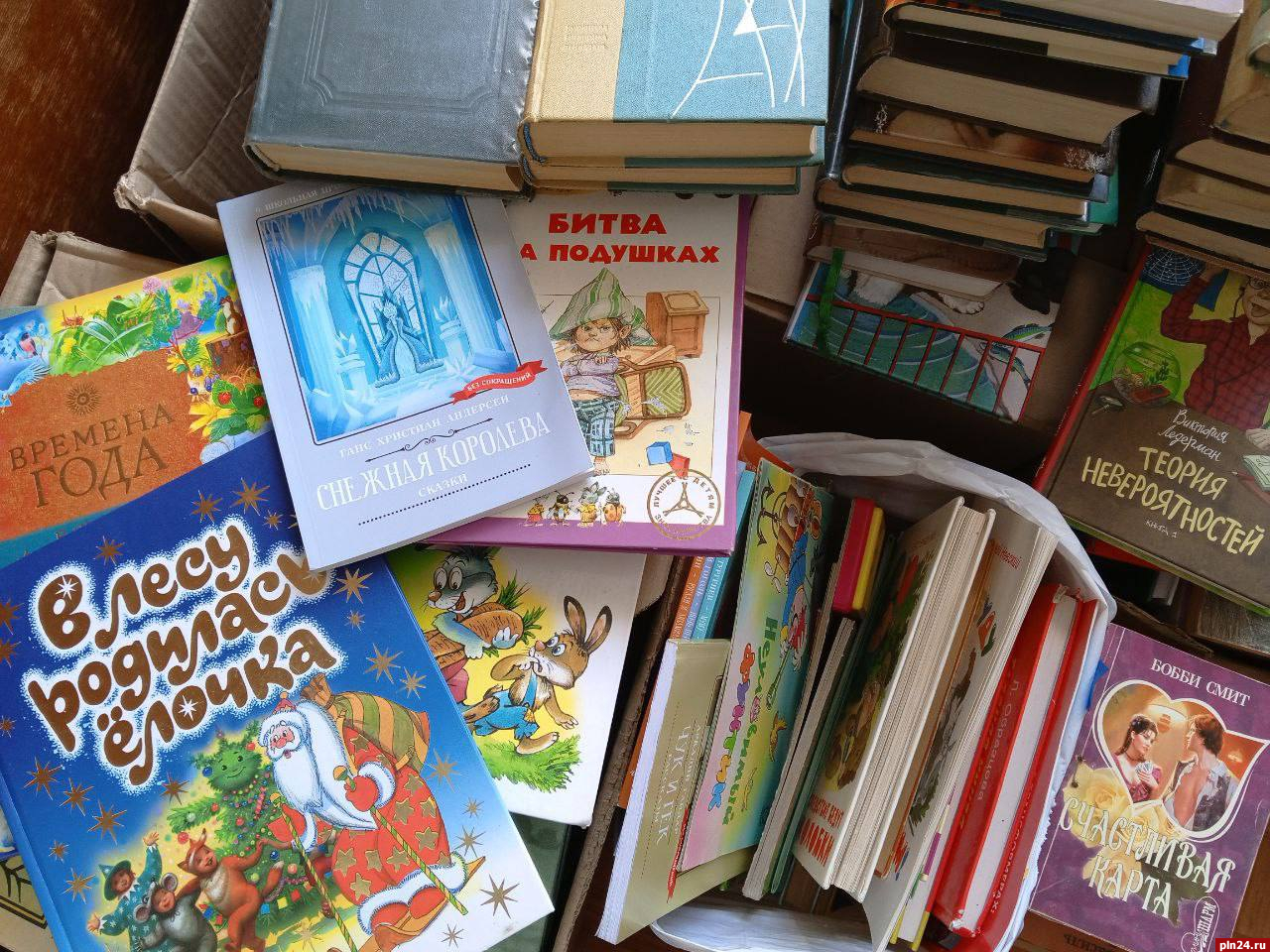 Книги из Пскова отправляют в библиотеки трех округов