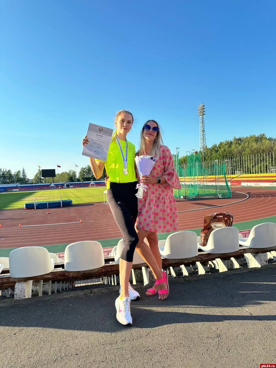 Псковичка Наталья Спиридонова стала призером Кубка России по лёгкой атлетике