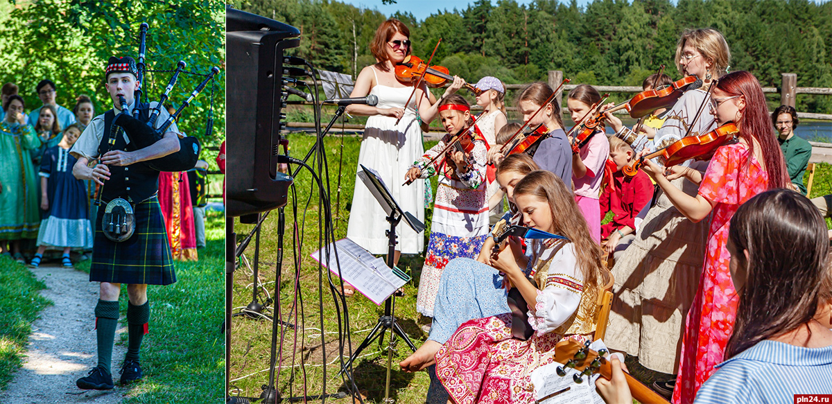 От скрипки до волынки: в «Михайловском» завершила работу летняя школа для юных музыкантов