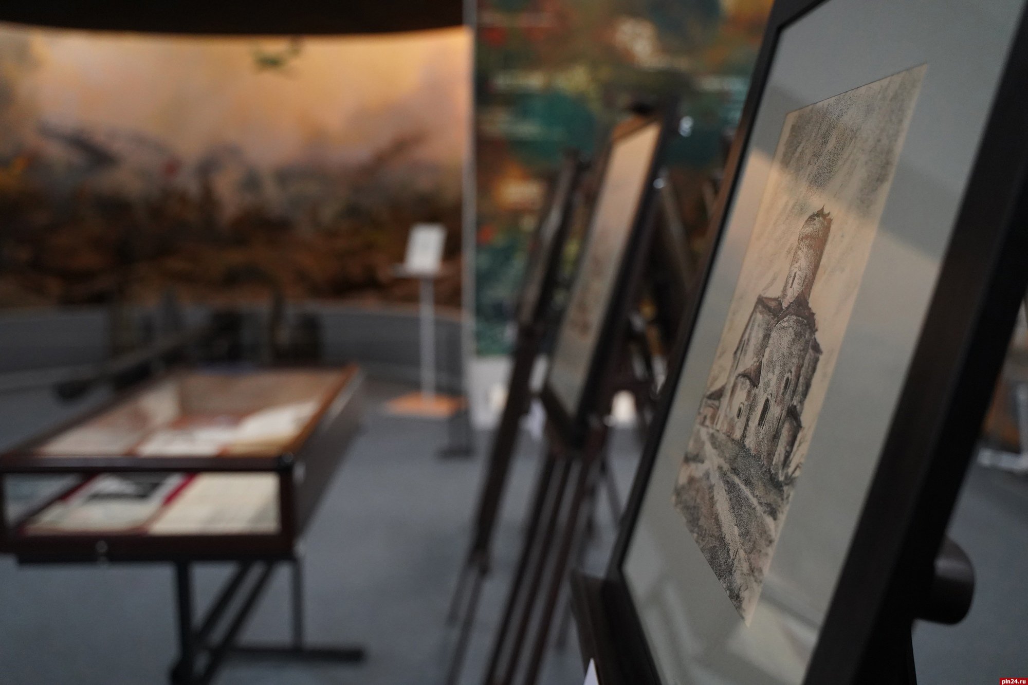 Выставка о восстановлении Пскова после войны открылась в музее