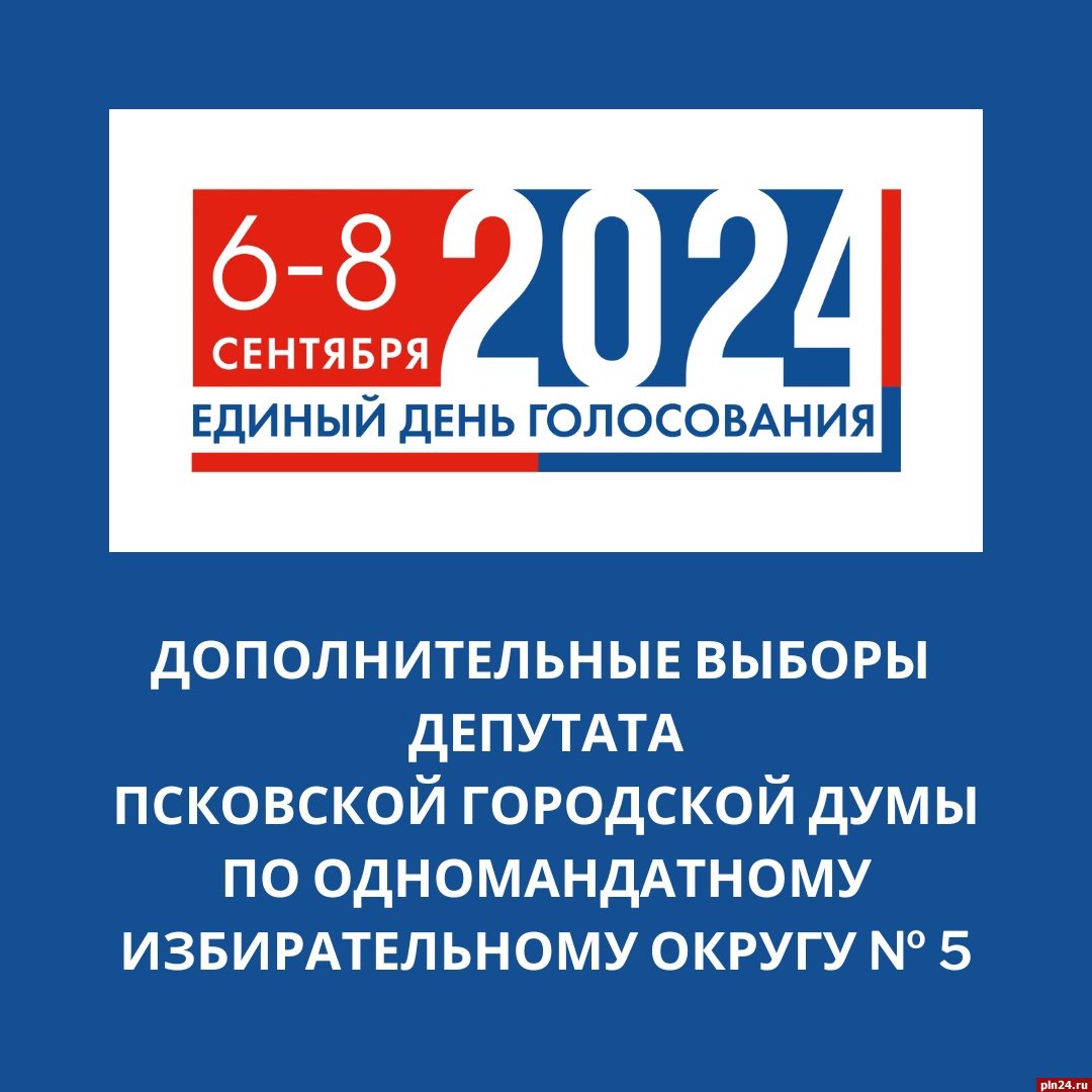 Семь кандидатов выдвинуто на довыборы депутата Псковской городской Думы по округу №5