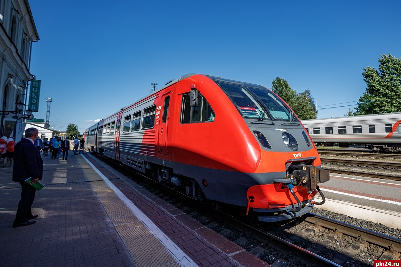 Поезда в Псковской области за год перевезли свыше миллиона пассажиров